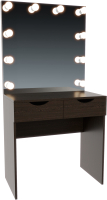 Туалетный столик с зеркалом Мир Мебели С подсветкой 15 ZW - 