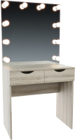 Туалетный столик с зеркалом Мир Мебели С подсветкой 15 ZS - 