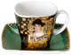 Чашка с блюдцем Goebel Artis Orbis Gustav Klimt Адель Блох-Бауэр / 66-884-71-9 - 