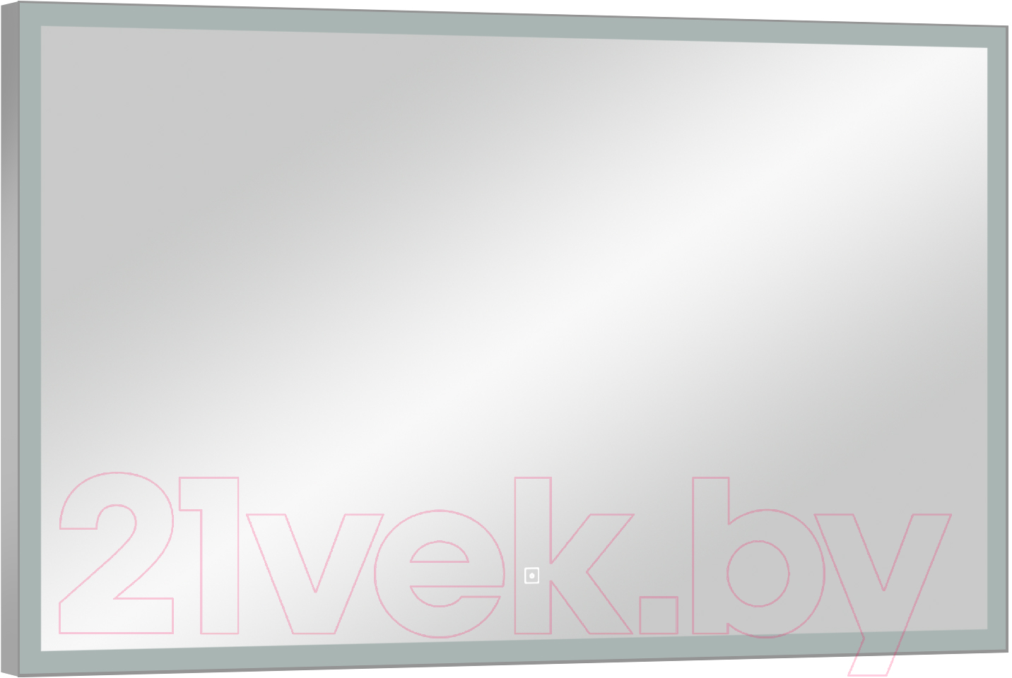 Зеркало Континент Frame Silver Led 100x70 — фото 2