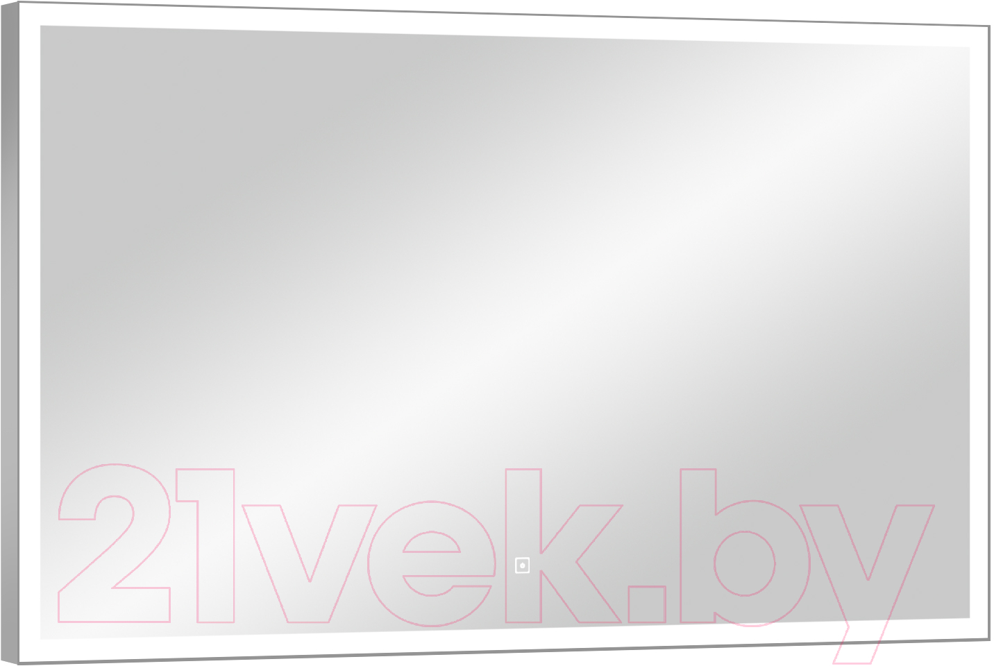 Зеркало Континент Frame Silver Led 100x70 — фото 4