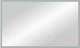 Зеркало Континент Frame Silver Led 100x70 - 