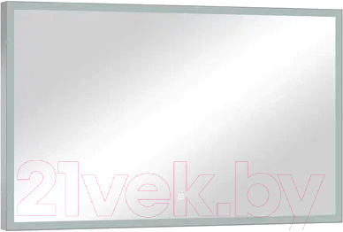 Зеркало Континент Frame Silver Led 120x70