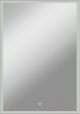 Зеркало Континент Frame Silver Led 70x100