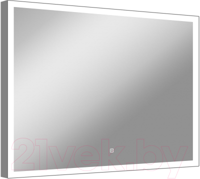 Зеркало Континент Frame Silver Led 80x60