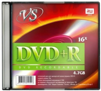 

Диск DVD-R VS, 4.7Гб 16x slim/5 / VSDVDPRSL501