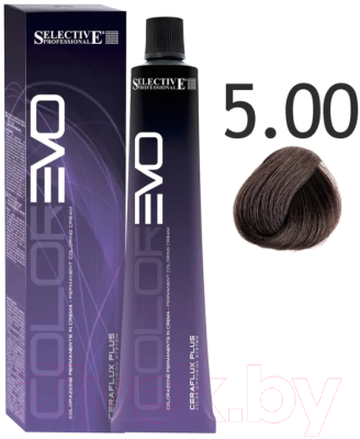 Крем-краска для волос Selective Professional Colorevo 5.00 / 84500 (100мл, светло-каштановый глубокий)