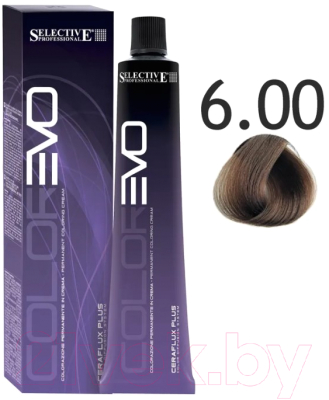 Крем-краска для волос Selective Professional Colorevo 6.0 / 84006  (100мл, темный блондин)