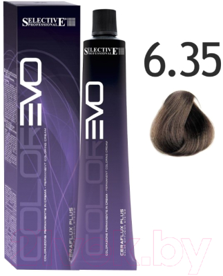 Крем-краска для волос Selective Professional Colorevo 6.35 / 84635 (100мл, темный блондин шоколад)