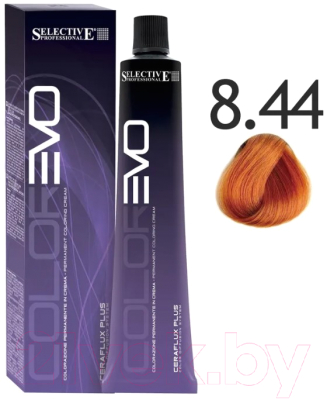 Крем-краска для волос Selective Professional Colorevo 8.44 / 84844 (100мл, светлый блондин медно-интенсивный)