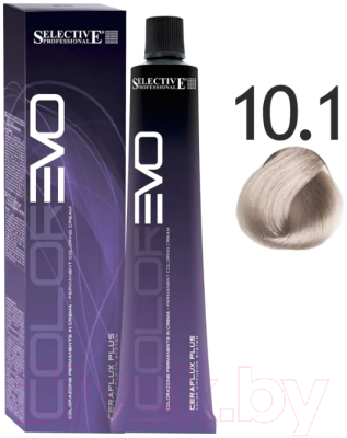 Крем-краска для волос Selective Professional Colorevo 10.1 / 84101 (100мл, экстра светлый блондин пепельный)