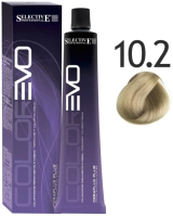 Крем-краска для волос Selective Professional Colorevo 10.2 / 84102 (100мл, экстра светлый блондин бежевый) - 