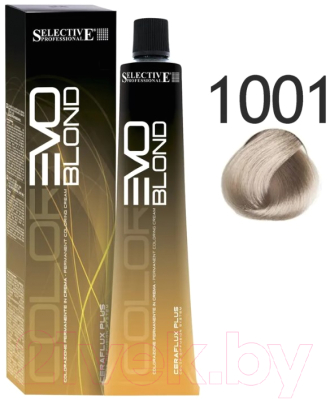 Крем-краска для волос Selective Professional Colorevo 1001 / 841001 (100мл, пепельный)