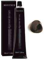 Крем-краска для волос Selective Professional Oligomineral Cream 4.00 / 86004 (100мл, каштановый) - 