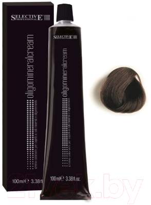 Крем-краска для волос Selective Professional Oligomineral Cream 5.00 / 86005 (100мл, светлый каштановый )