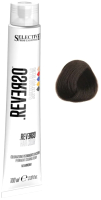 Крем-краска для волос Selective Professional Перманентная 4.00 / 89400 (100мл, каштановый интенсивный ) - 