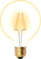 Лампа Uniel Vintage LED-G95-6W/GOLDEN/E27 GLV21G / UL-00002359 - 