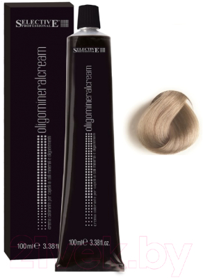 Крем-краска для волос Selective Professional Oligomineral Cream 901 / 869011 (100мл, суперосветляющий пепельный)