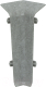 Уголок для плинтуса Winart Quadro 339 80мм Мрамор светлый (2шт, внутренний, флоупак) - 