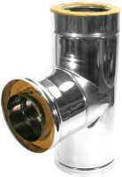 

Тройник для дымохода, PV Тр90 D N100/C050 180/280