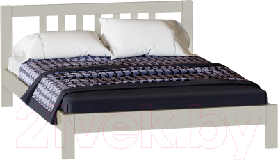 Полуторная кровать Мебельград Слип 140x200 (ясень жемчужный)
