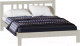 Двуспальная кровать Мебельград Слип 180x200 (ясень жемчужный) - 