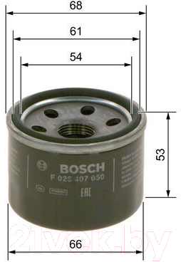 Изображение товара Масляный фильтр Bosch F026407050