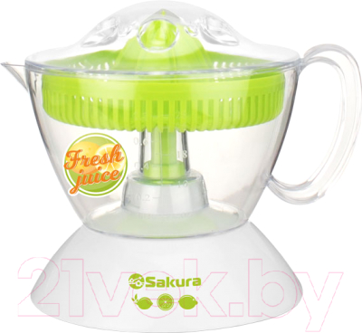 Изображение товара Соковыжималка ручная Sakura SA-6509GR (белый/зеленый)