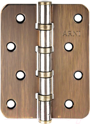 Петля дверная Arni 100x75 AB (овальная)