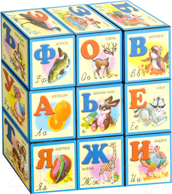 

Развивающая игрушка Dream Makers, Кубики. Азбука / KB1606