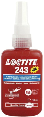 

Герметик силиконовый Henkel, Loctite Фиксатор средней прочности / 1335863