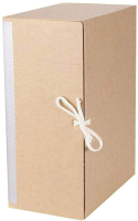 Коробка архивная Офисстандарт 357 (серый) - 