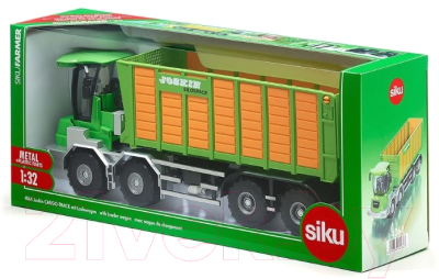 Самосвал игрушечный Siku Joskin Cargo-Track с прицепом-подборщиком / 4064P