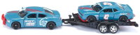 Набор игрушечных автомобилей Siku Гоночный сет Dodge Charger с Dodge Challenger / 2565 - 