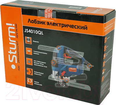 Электролобзик Sturm! JS4010QL