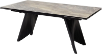 Обеденный стол M-City Ivar 180 Marbles KL-80 / 626M04533 (серый мрамор/керамика) - 
