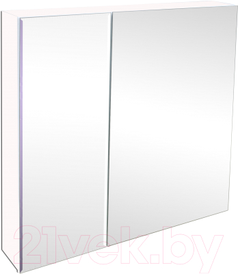 Шкаф с зеркалом для ванной Аква Симпл ШНС-5.03.4.00.800
