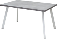 Обеденный стол M-City Brick M 120 / DEDBRICKMBETPORWHT120 (бетон портленд/белый) - 