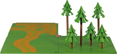 

Игровой набор, Набор деталей грунтовых дорог и леса / 5699