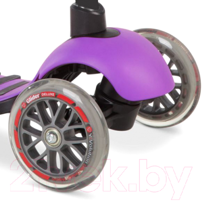 Изображение товара Самокат детский Yvolution Glider Deluxe / 100487 (фиолетовый)