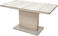 

Обеденный стол M-City, Alta 140 Beige/Cappucino / DT2000140BEIGESF002