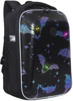 Школьный рюкзак Grizzly Rap-290-1 (черный) - 