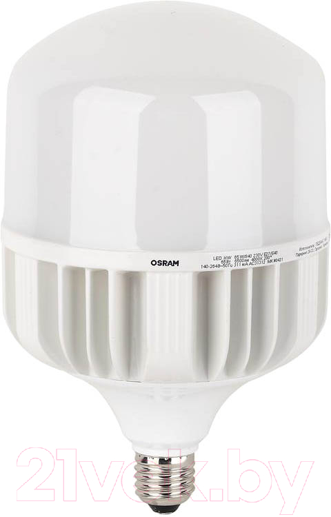 Лампа Osram LED HW 65Вт T 4000К E27/E40 6500лм 140-265В / 4058075576896