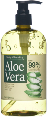 Гель для тела FoodaHolic Calming and Moisturizing Aloe Vera Soothing Gel  (500мл)