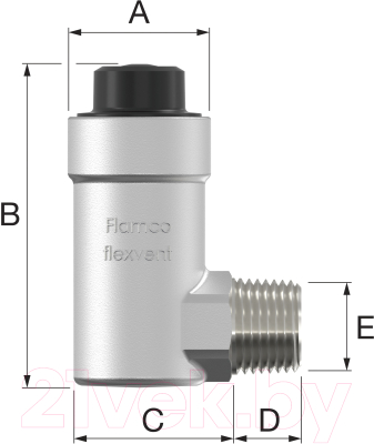 Изображение товара Воздухоотводчик автоматический Flamco Flexvent H 1/2 / 27710