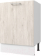Миниатюра изображения товара Шкаф под мойку Горизонт Мебель Оптима 60 (рустик серый)