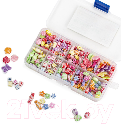 Набор для создания украшений Brauberg Kids. Beads Set / 664693