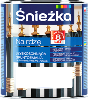 

Грунт-эмаль Sniezka, Na Rdze PMat