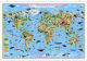 Настенная карта Геодом Наша планета. Животный и растительный мир На рейках - 
