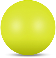 Мяч для художественной гимнастики Indigo IN315 (лимонный) - 